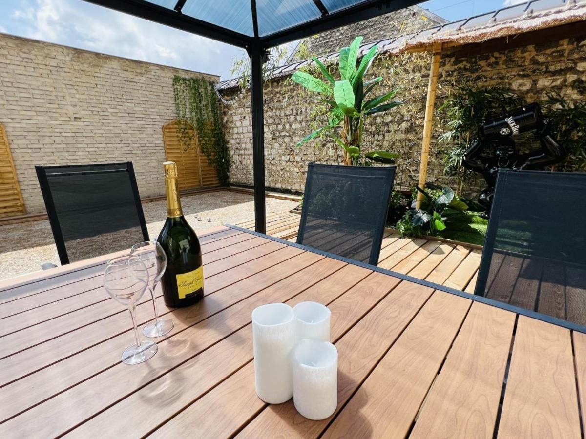 Ferienwohnung Le Jardin D'Eden Reims Exterior foto