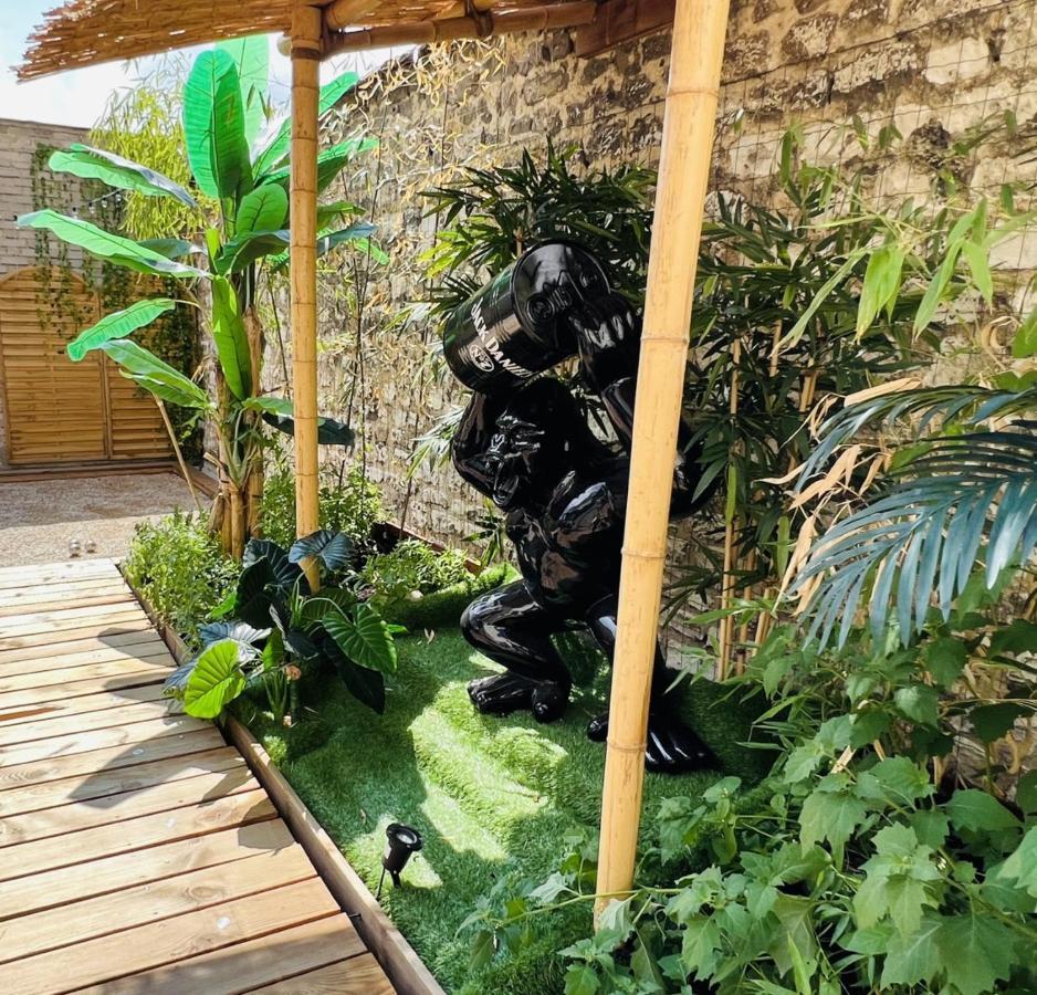 Ferienwohnung Le Jardin D'Eden Reims Exterior foto